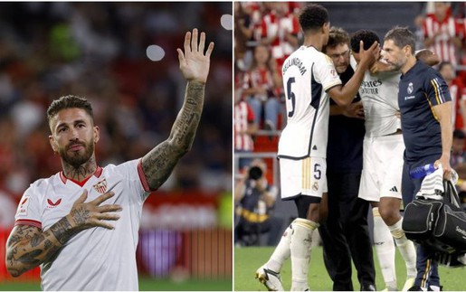 Sergio Ramos 'nhá hàng' việc trở lại Real Madrid khiến người hâm mộ phát cuồng