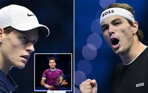 Tốc hành vào chung kết ATP Final, Jannik Sinner tái ngộ bại tướng ở vòng bảng, sáng cửa đăng quang