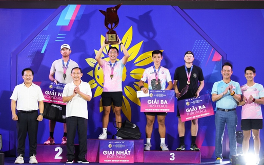 Hai ngôi sao tennis của Việt Nam thất bại tại giải pickleball danh giá, tay vợt Việt kiều lên ngôi đầy thuyết phục