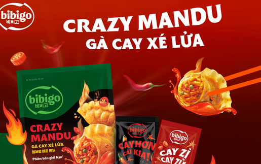 Giới trẻ “chao đảo” với sự xuất hiện của Bibigo Crazy Mandu