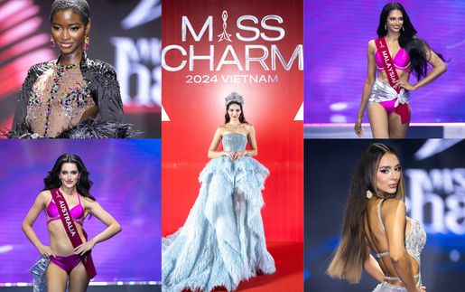 Bán kết Miss Charm 2024: Dàn thí sinh trình diễn bikini 'bốc lửa', trang phục dạ hội lộng lẫy 