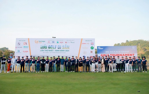 Khai mạc "Giải golf Di sản" lần thứ nhất - Ninh Bình 2024