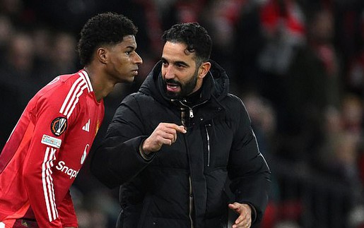 Rashford 'biến mất' lần thứ hai trong vòng một tuần, Amorim lên tiếng