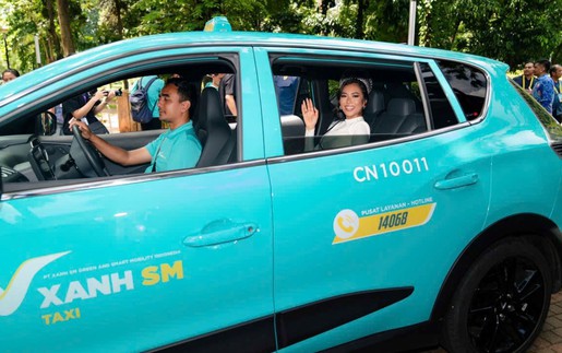 Taxi Vinfast khai trương tại thị trường lớn nhất Đông Nam Á