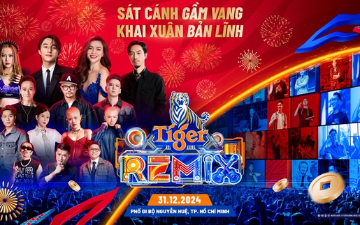 Khai Xuân cùng Tiger Remix 2025 và chuỗi 3 đại nhạc hội