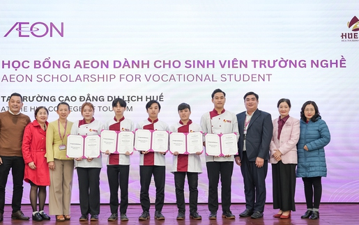 Học bổng AEON dành cho sinh viên trường nghề