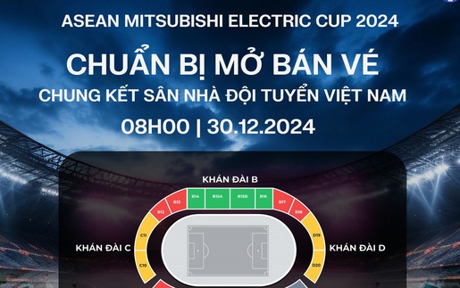 Chính thức công bố giá vé trận chung kết AFF Cup 2024, tăng cao nhưng vẫn sẽ rất 'sốt'