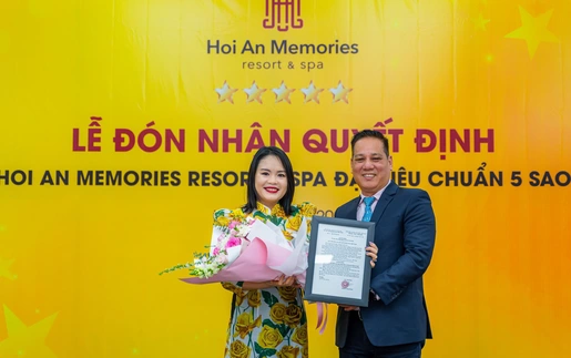 Hoi An Memories Resort & Spa đạt danh hiệu resort 5 sao: Cột mốc tự hào của Du lịch Hội An