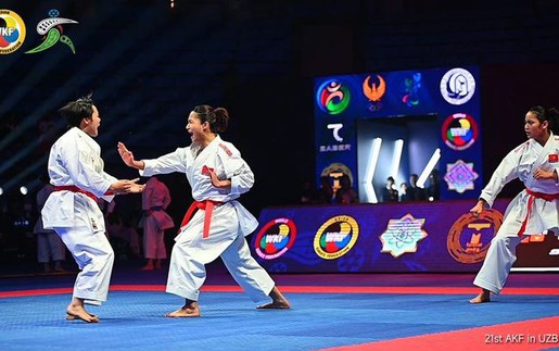 Kata nữ Việt Nam vững bước hướng tới SEA Games 33