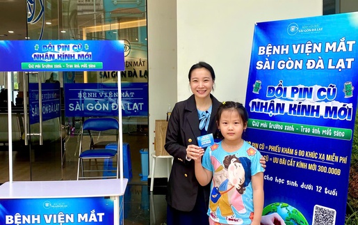 Hành trình vì môi trường và đôi mắt sáng khỏe