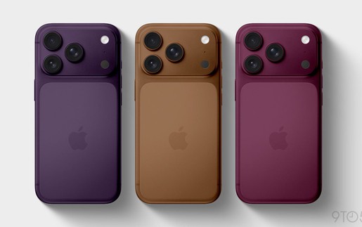 Những màu sắc tiềm năng mới cho iPhone 18 Pro