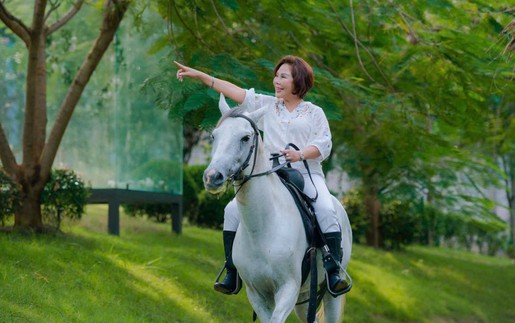 Lên Mây ... cưỡi ngựa! 