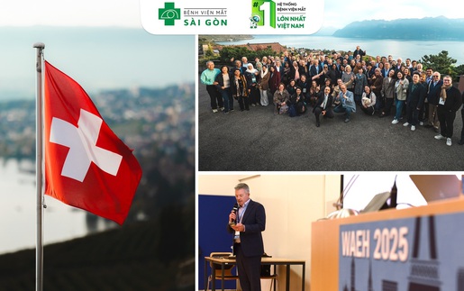 Đội ngũ chuyên gia Bệnh viện Mắt Sài Gòn Cần Thơ tham gia diễn đàn quốc tế