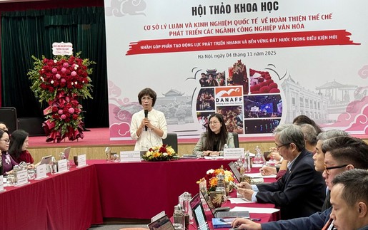 Hoàn thiện thể chế phát triển các ngành công nghiệp văn hóa