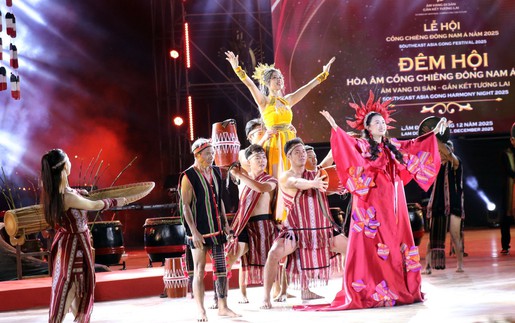 Rộn rã Đêm hội cồng chiêng Đông Nam Á năm 2025