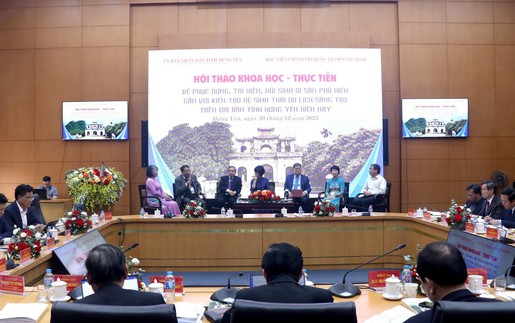 Phục dựng tái hiện, hồi sinh Phố Hiến gắn với hệ sinh thái du lịch sáng tạo