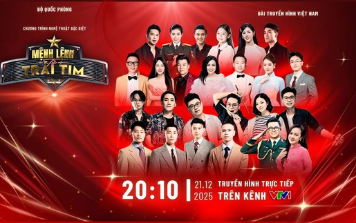 Chương trình nghệ thuật "Mệnh lệnh từ trái tim" tiếp nối hào khí Quân đội nhân dân Việt Nam