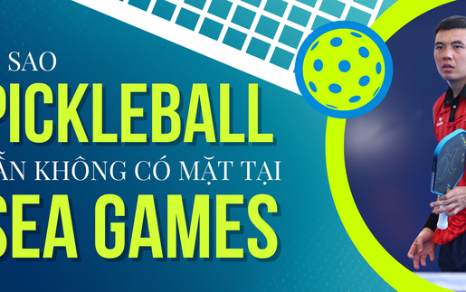 Vì sao Pickleball vẫn không có mặt tại SEA Games?