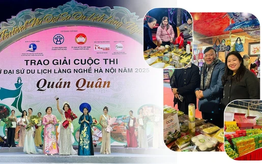 Festival Nữ đại sứ du lịch làng nghề Hà Nội 2025: Vẻ đẹp phụ nữ Hà thành hòa quyện cùng tinh hoa di sản