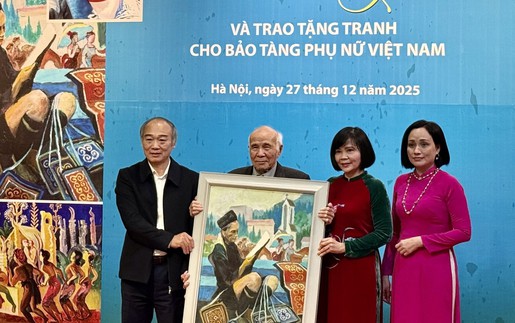 Hành trình hơn bốn thập kỷ giữ hồn quê Việt bằng hội họa