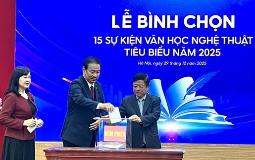 Mưa đỏ vào bình chọn 15 sự kiện văn học nghệ thuật tiêu biểu năm 2025