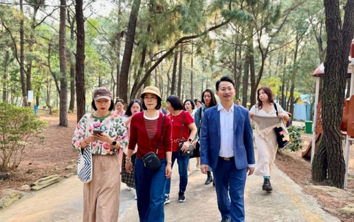 Kim Anh (Sóc Sơn) khai thác 4 dòng sản phẩm du lịch với '3 vùng' chức năng