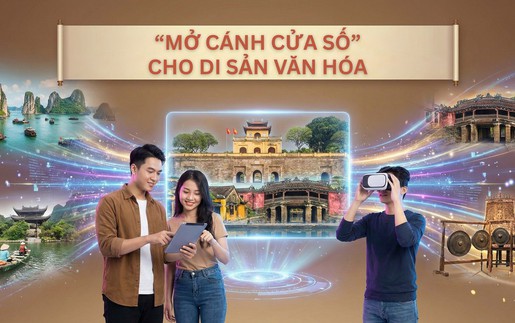 "Mở cánh cửa số" cho di sản văn hóa