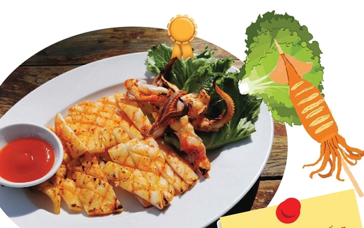 Mực một nắng Việt vào top 10 món mực ngon thế giới