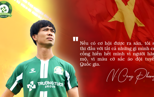 Công Phượng: 'Tôi sẽ thi đấu với tất cả những gì mình có'