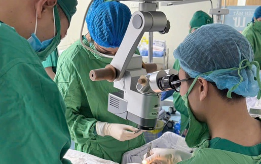 Đặt thành công Paul Valve thứ hai tại Việt Nam – Hy vọng mới cho bệnh nhân glaucoma