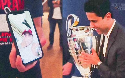 Khoảnh khắc Chủ tịch PSG gọi điện báo tin vui cho cựu đội trưởng khiến người hâm mộ thích thú