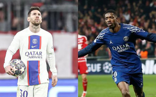 Dembele là lý do khiến Messi thất bại ở PSG