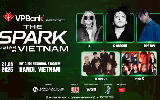 Soi dàn sao sắp đổ bộ K-Star Spark in Vietnam – Presented by VPBank