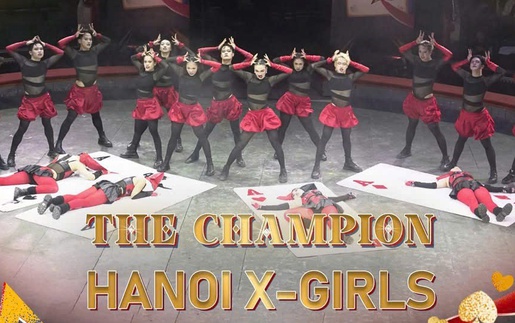 HANOIXGIRLS NEXT GEN đăng quang ngôi vị quán quân HOTSTEPS 2025: Bùng nổ đêm "Sảnh Rồng", cháy hết mình với vũ đạo đỏ rực đam mê