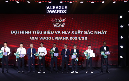 Tiến Linh, Công Phượng vắng mặt tại Lễ trao giải V.League Awards 2024/25