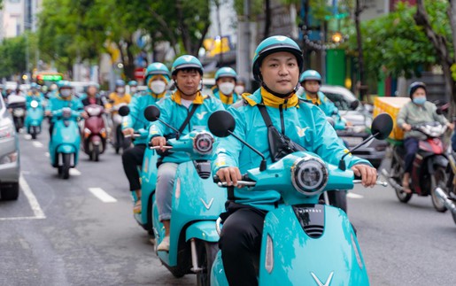 Xe máy điện Xanh SM Bike mở rộng đến 3 đô thị biển