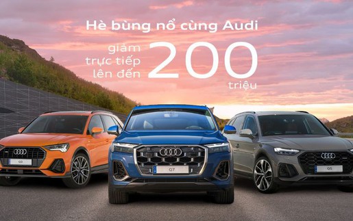 Audi Việt Nam tung gói ưu đãi lớn các dòng xe xăng
