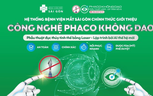 Công nghệ Phaco không dao - bước đột phá trong điều trị đục thủy tinh thể