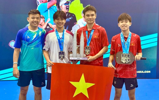 Thắng thuyết phục đối thủ người Ấn Độ, Trịnh Linh Giang vô địch giải Pickleball các tay vợt hàng đầu châu Á
