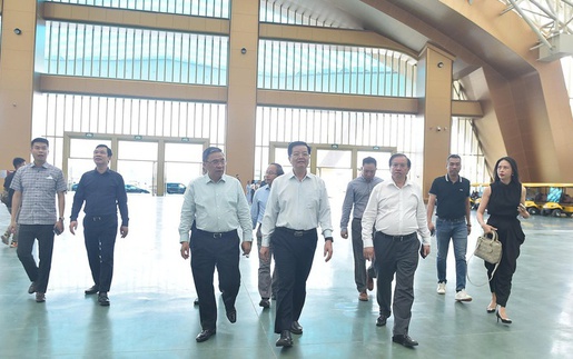 Phó Thủ tướng Mai Văn Chính kiểm tra, đôn đốc tiến độ Triển lãm 80 năm Ngày Quốc khánh