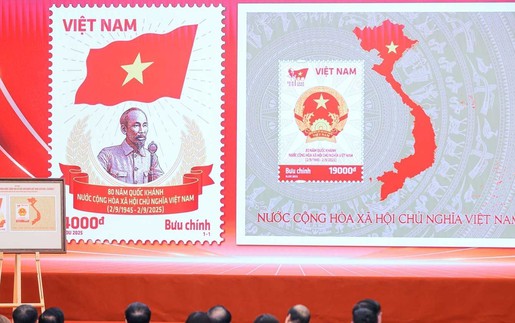 Phát hành bộ tem đặc biệt kỷ niệm 80 năm Quốc khánh