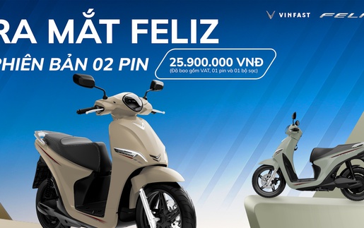 VinFast ra mắt 3 mẫu xe máy điện 2 pin - Nâng tầm trải nghiệm di chuyển cho người dùng