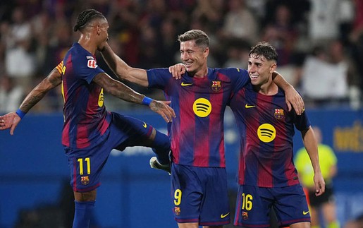 Barcelona thắng tối đa trong sân đấu tối thiểu