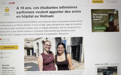 Hành trình từ nước Pháp đến Việt Nam - Khi lòng nhân ái vượt biên giới
