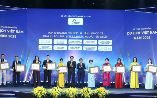 113 doanh nghiệp, đơn vị tiêu biểu được vinh danh tại Giải thưởng du lịch Việt Nam 2025