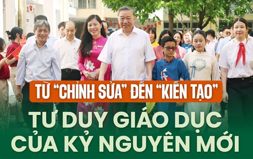 Từ “chỉnh sửa” đến “kiến tạo” - tư duy giáo dục của kỷ nguyên mới