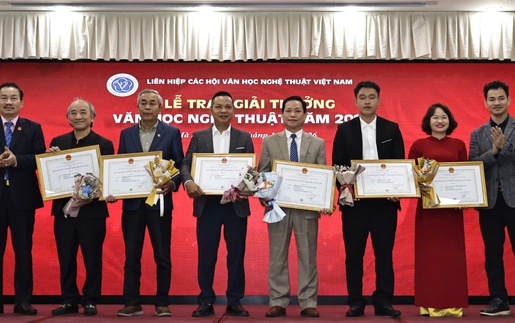 85 tác phẩm xuất sắc được trao Giải thưởng Văn học nghệ thuật năm 2025