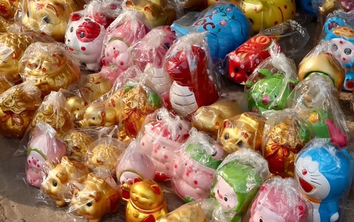 Heo đất - Sắc màu truyền thống trong nhịp mua sắm hiện đại