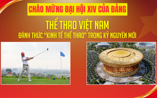Chào mừng Đại hội XIV của Đảng: Thể thao Việt Nam - Đánh thức "kinh tế thể thao" trong kỷ nguyên mới