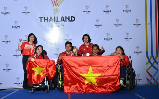 Bảng xếp hạng huy chương ASEAN Para Games 2026 hôm nay 24/1